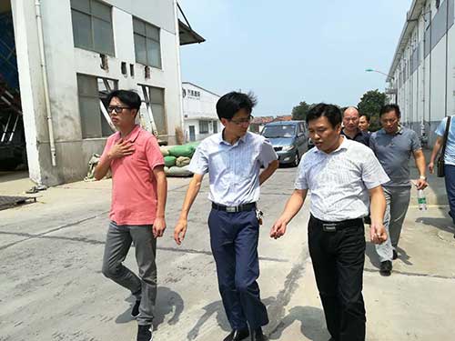 市農業(yè)領導參觀我公司